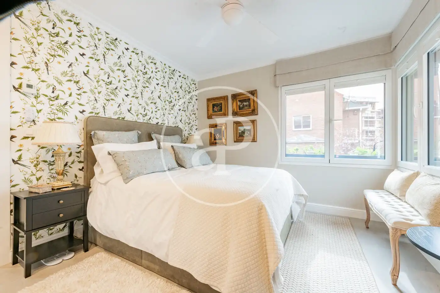 Schlafzimmer von Haus oder Chalet zum Verkauf in Madrid mit Klimaanlage, Heizung und Privatgarten