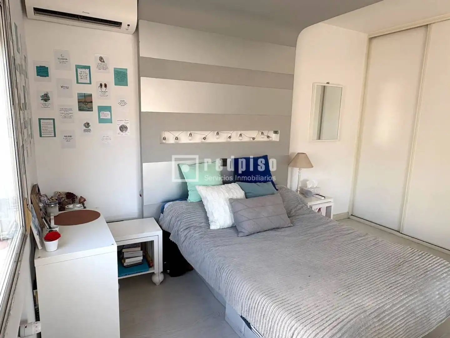 Bedroom of Study for rent in Madrid  with Air Conditioner, Heating and Terrace