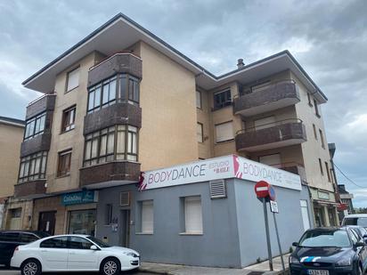Exterior view of Flat for sale in Polanco  with Parquet flooring, Terrace and Storage room