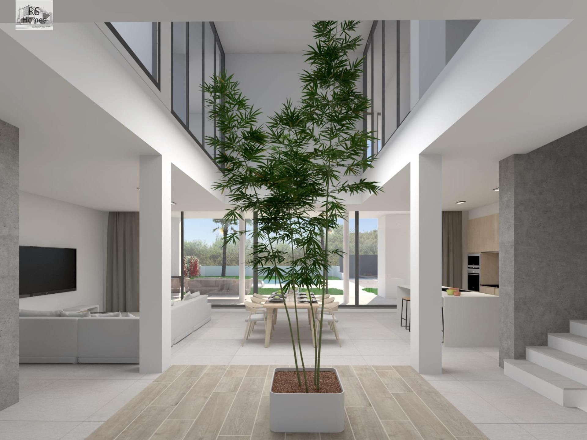 Living room of House or chalet for sale in L'Eliana  with Air Conditioner, Private garden and Terrace