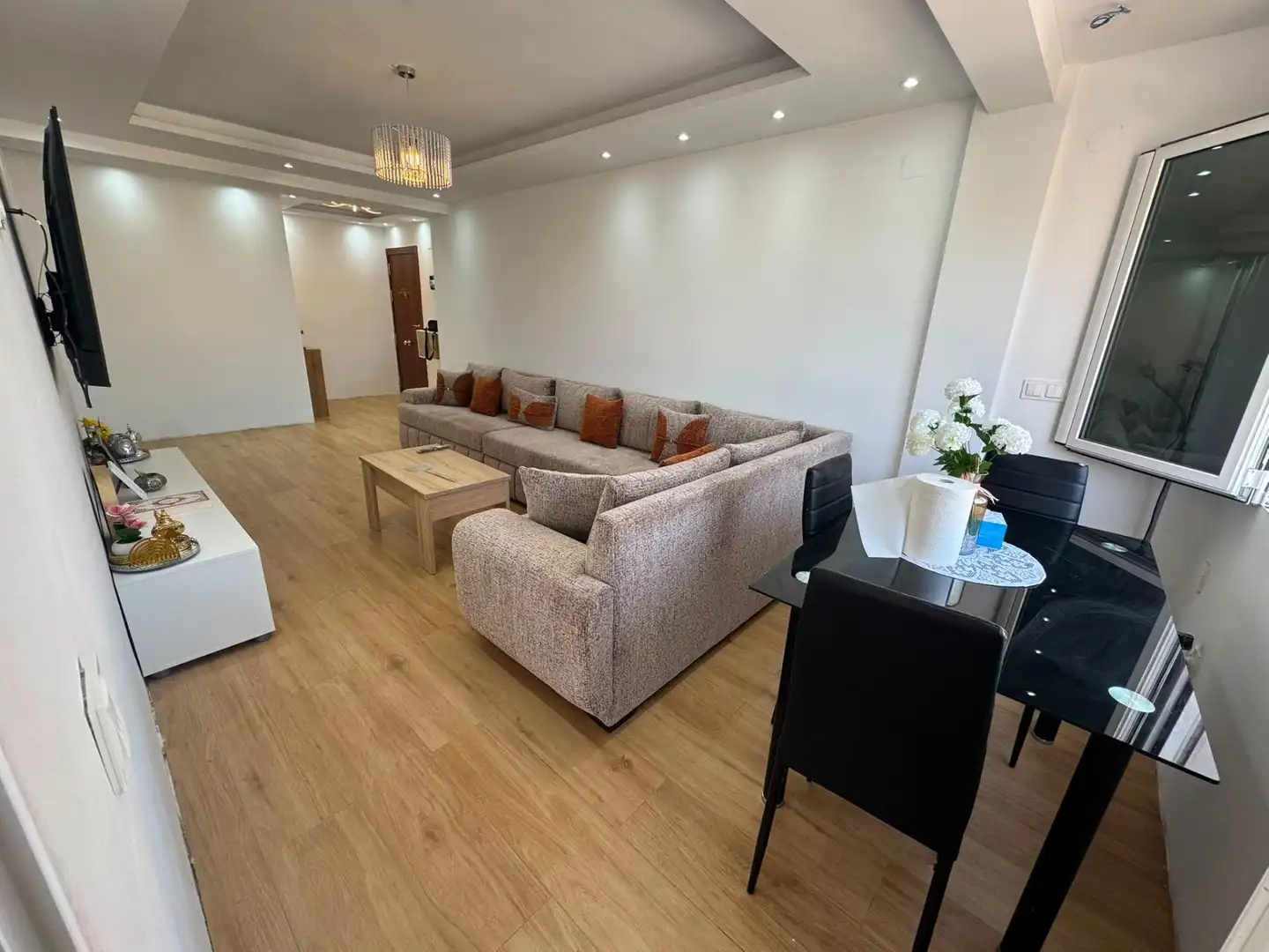 Wohnzimmer von Wohnung zum Verkauf in Segorbe mit Möbliert und Balkon
