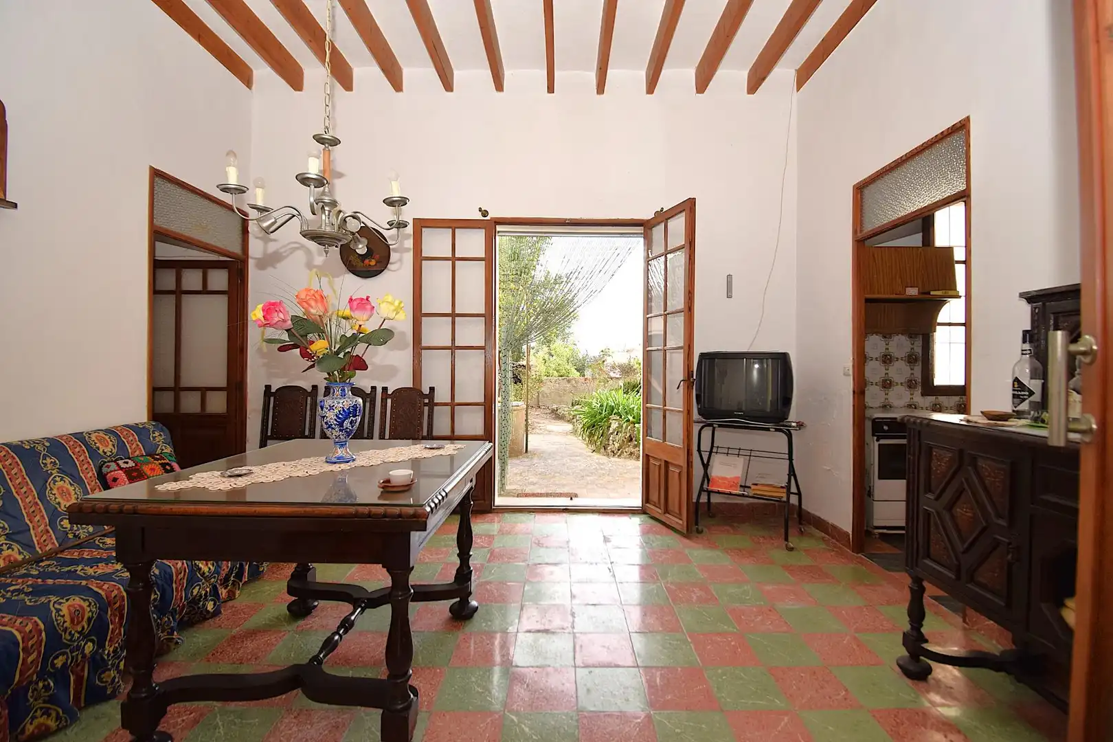 Esszimmer von Haus oder Chalet zum Verkauf in Llubí mit Privatgarten