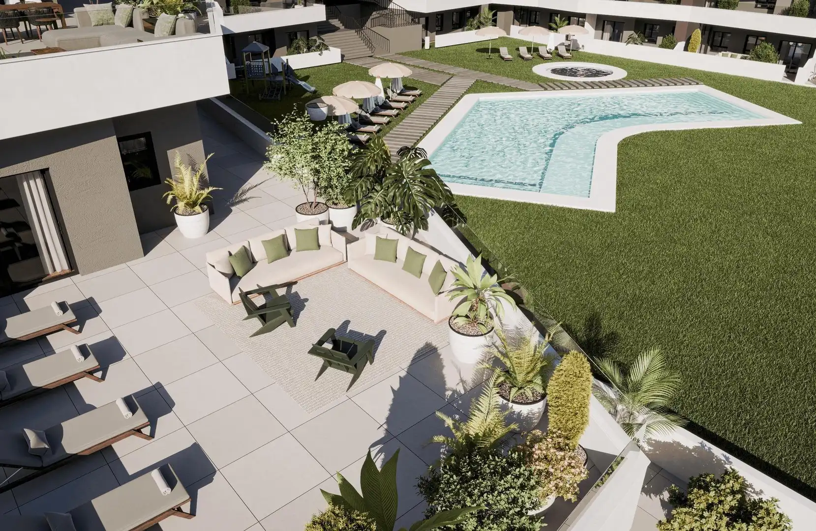 Apartamento con piscina en venta en San Miguel de Salinas