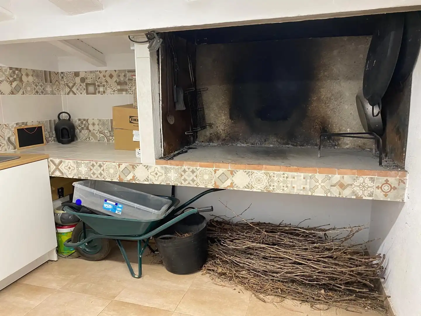 Cuina de Casa o xalet en venda en Monóvar  / Monòver amb Jardí privat