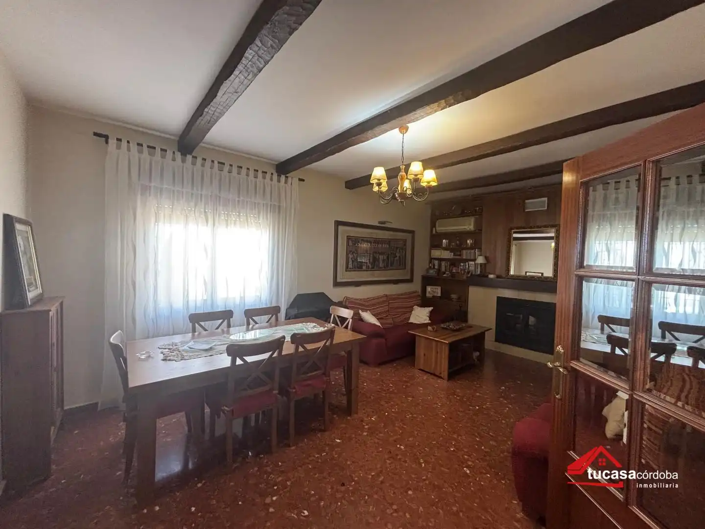 Living room of Country homes for sale in Córdoba  with Air Conditioner, Heating and Storage room