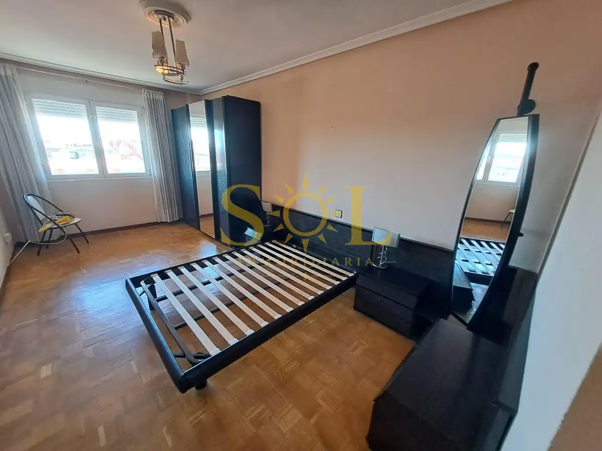 Schlafzimmer von Wohnung zum Verkauf in La Bañeza  mit Heizung, Parkett und Abstellraum