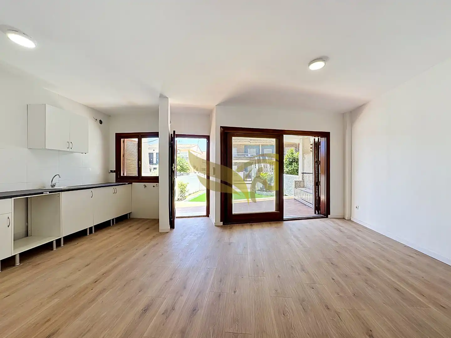 Wohnzimmer von Wohnung zum Verkauf in Los Alcázares mit Parkett, Terrasse und Abstellraum