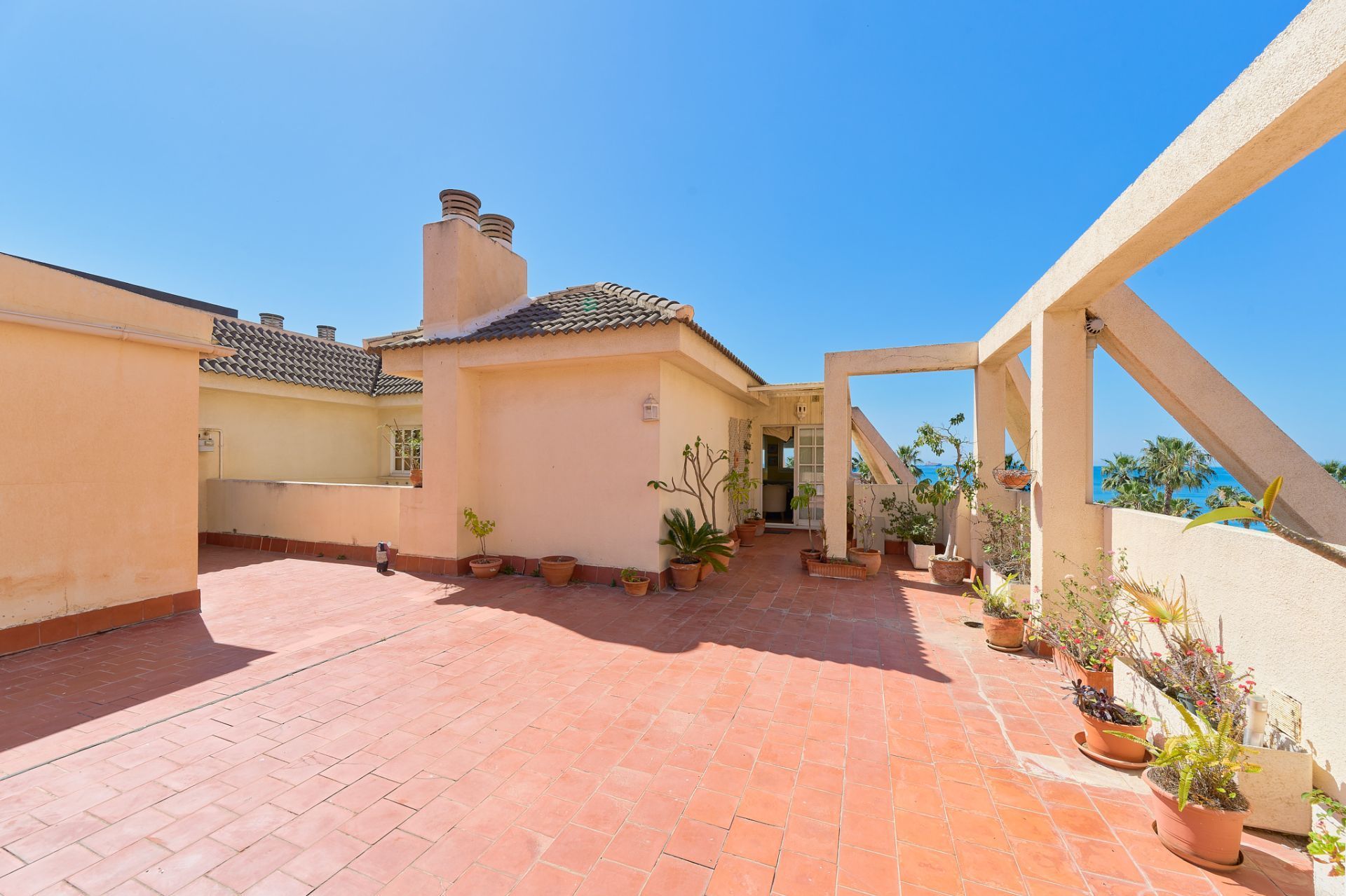 Garden of Attic for sale in Málaga Capital  with Air Conditioner and Terrace