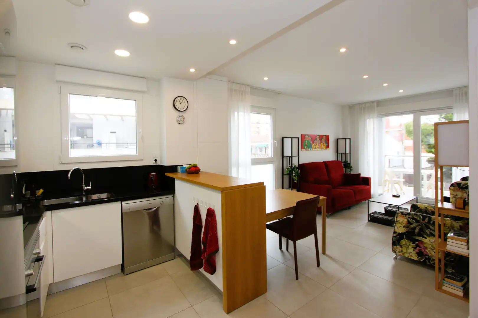 Sala d'estar de Apartament en venda en Playa Muchavista