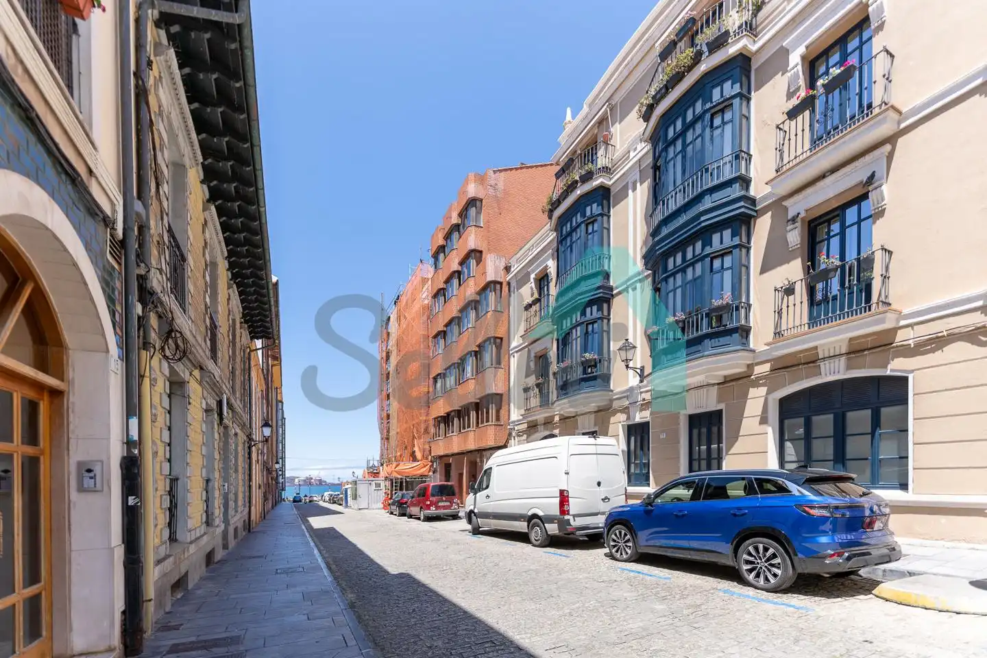 Exterior view of Flat for rent in Gijón   with Heating, Furnished and Internet