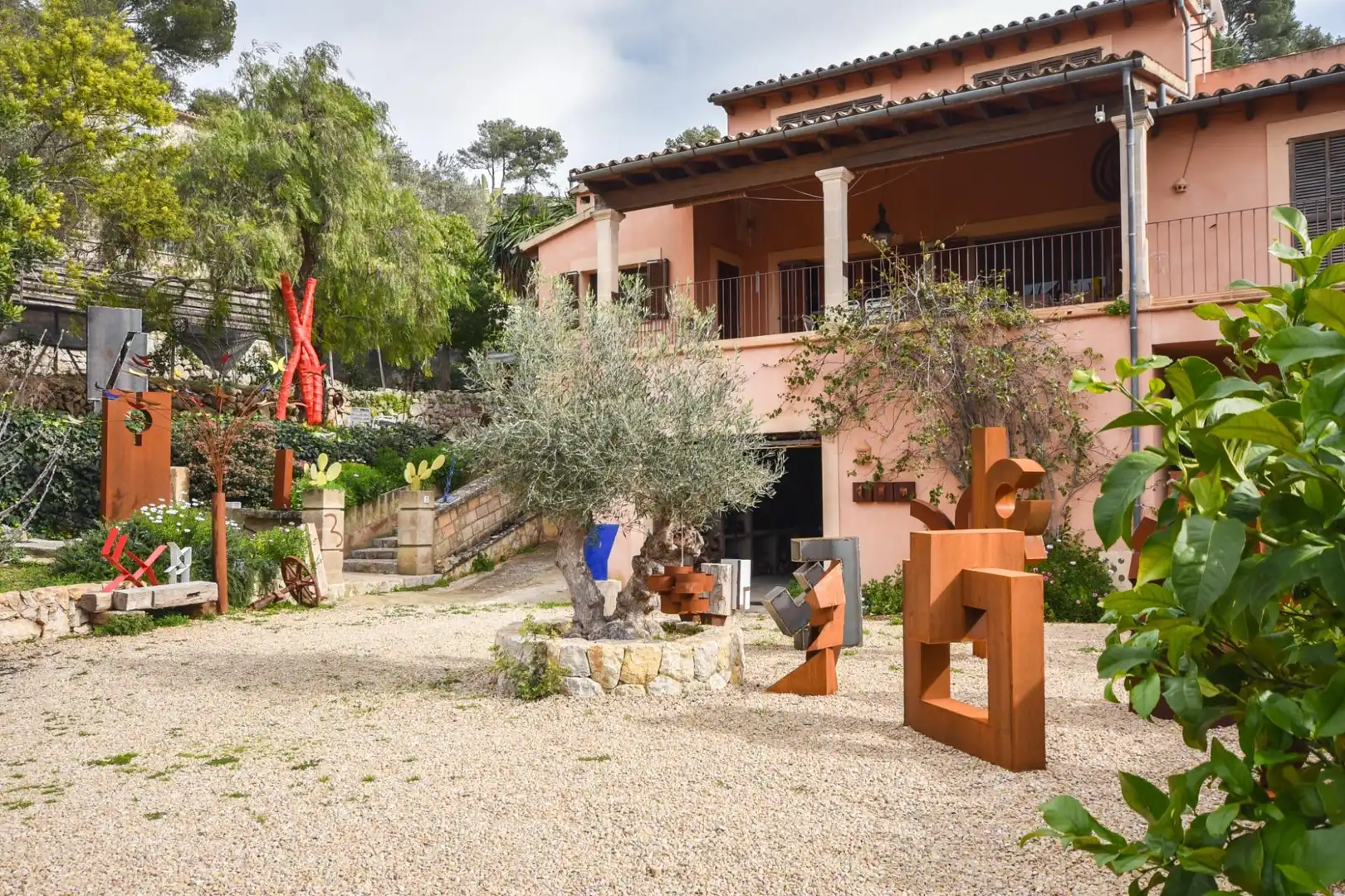 Jardí de Finca rústica en venda en Puigpunyent amb Aire condicionat, Calefacció i Terrassa