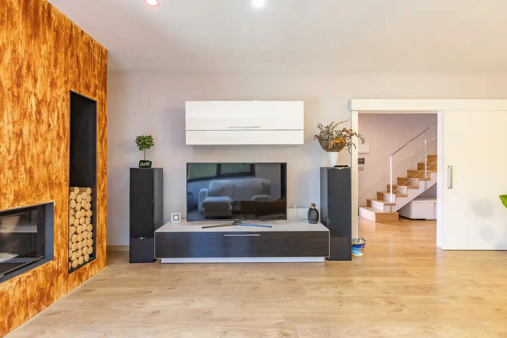 Sala d'estar de Casa o xalet en venda en Castellar del Vallès amb Aire condicionat, Calefacció i Jardí privat