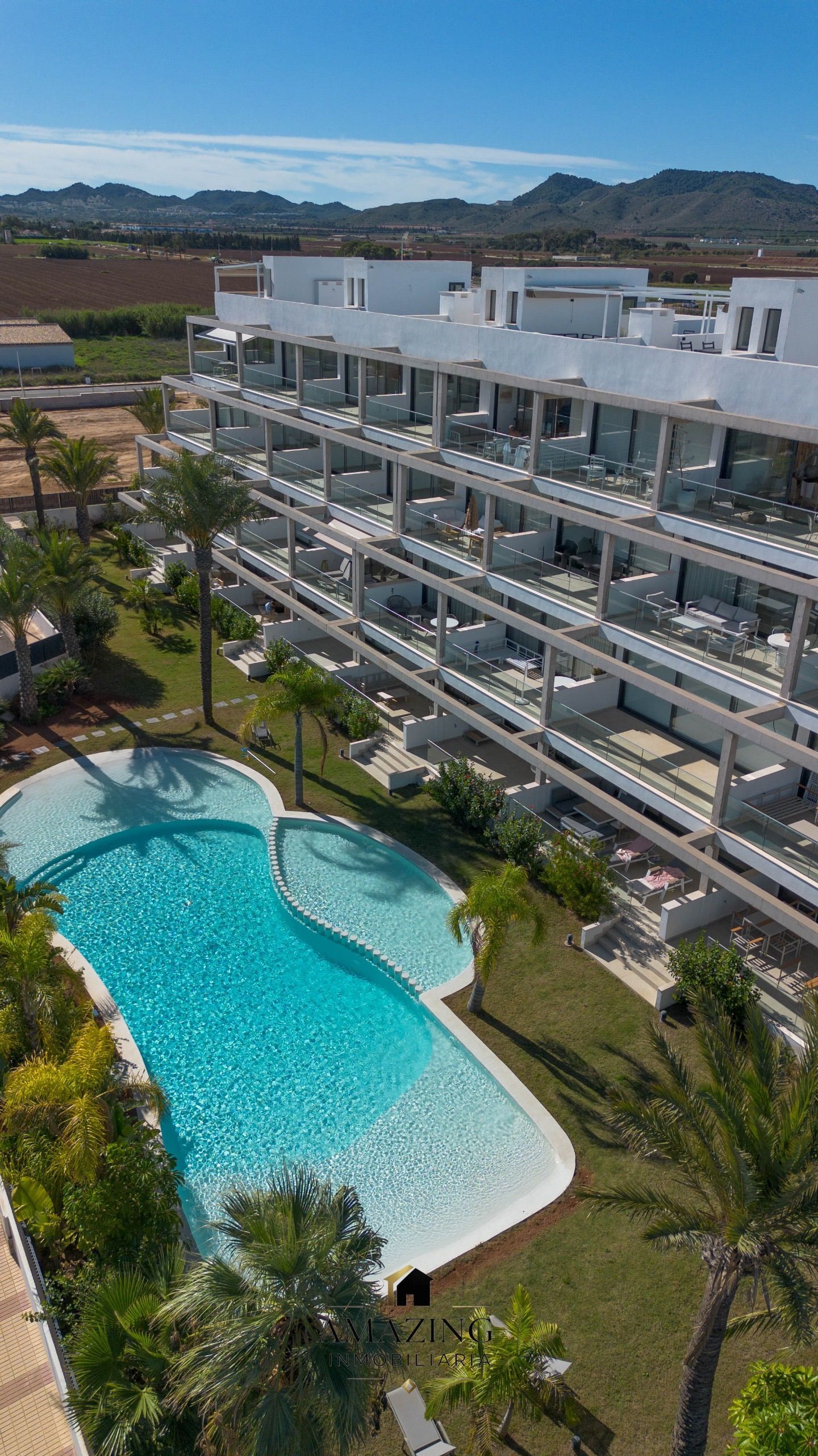 Piscina de Apartament en venda en Cartagena amb Aire condicionat, Calefacció i Terrassa