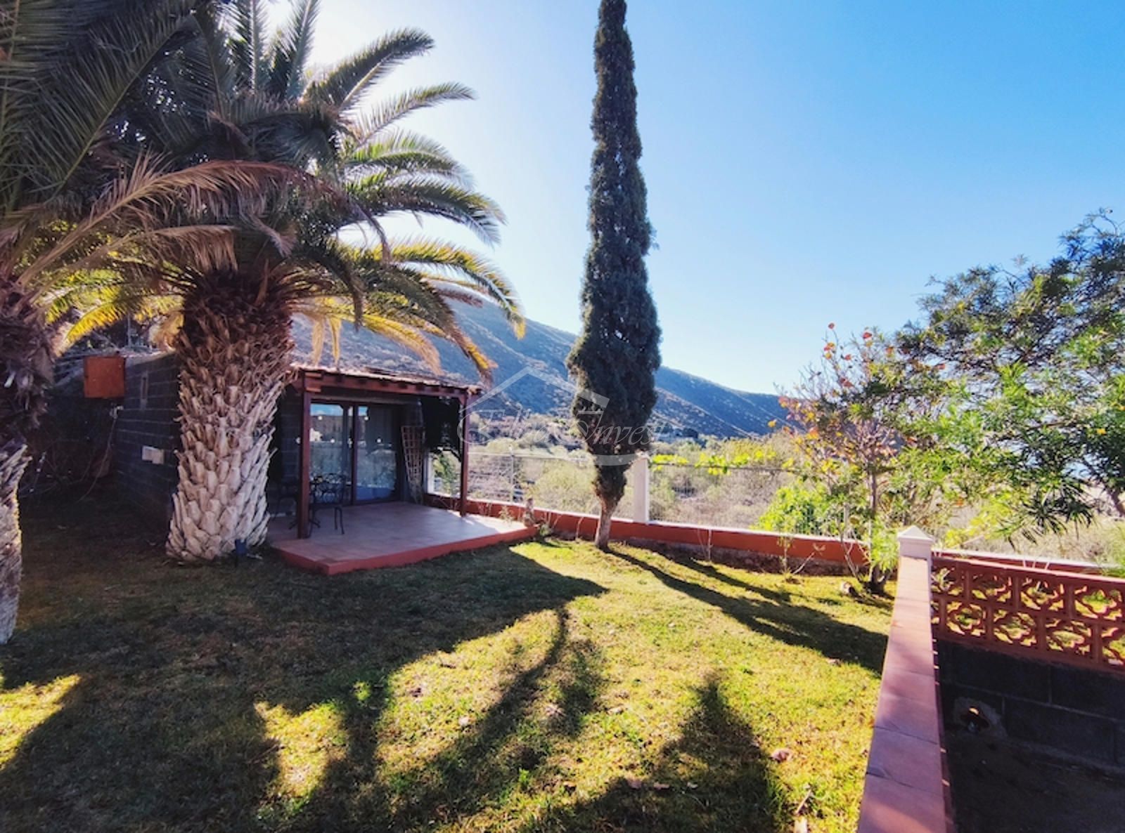 Jardí de Casa o xalet en venda en Santiago del Teide amb Jardí privat, Terrassa i Moblat