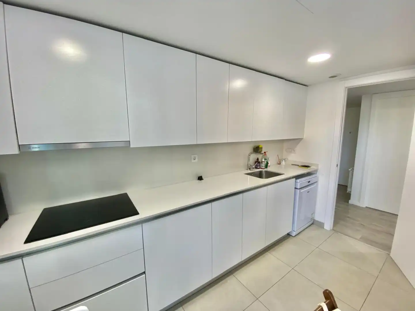 Kitchen of Flat for sale in Valencia  with Air Conditioner, Parquet flooring and Storage room