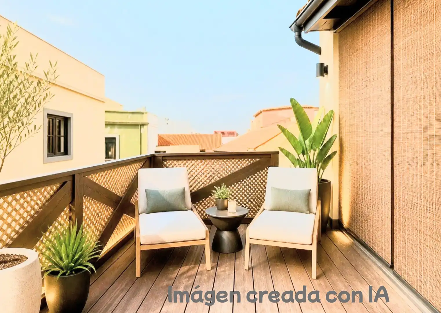 Terraza de Casa adosada en venta en Teror con Parquet, Terraza y Amueblado