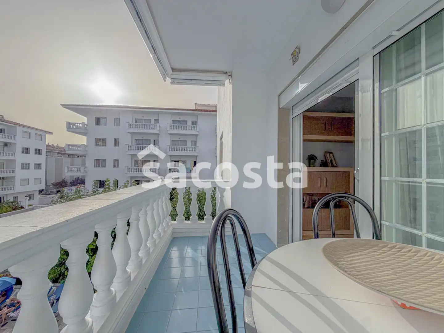 Schlafzimmer von Wohnung zum Verkauf in Blanes mit Klimaanlage, Heizung und Terrasse