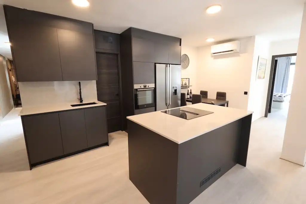 Cocina de Apartamento en venta en Torrevieja con Aire acondicionado, Calefacción y Terraza