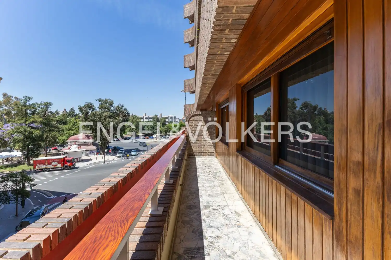 Terraza de Piso de alquiler en Valencia con Aire acondicionado, Calefacción y Terraza