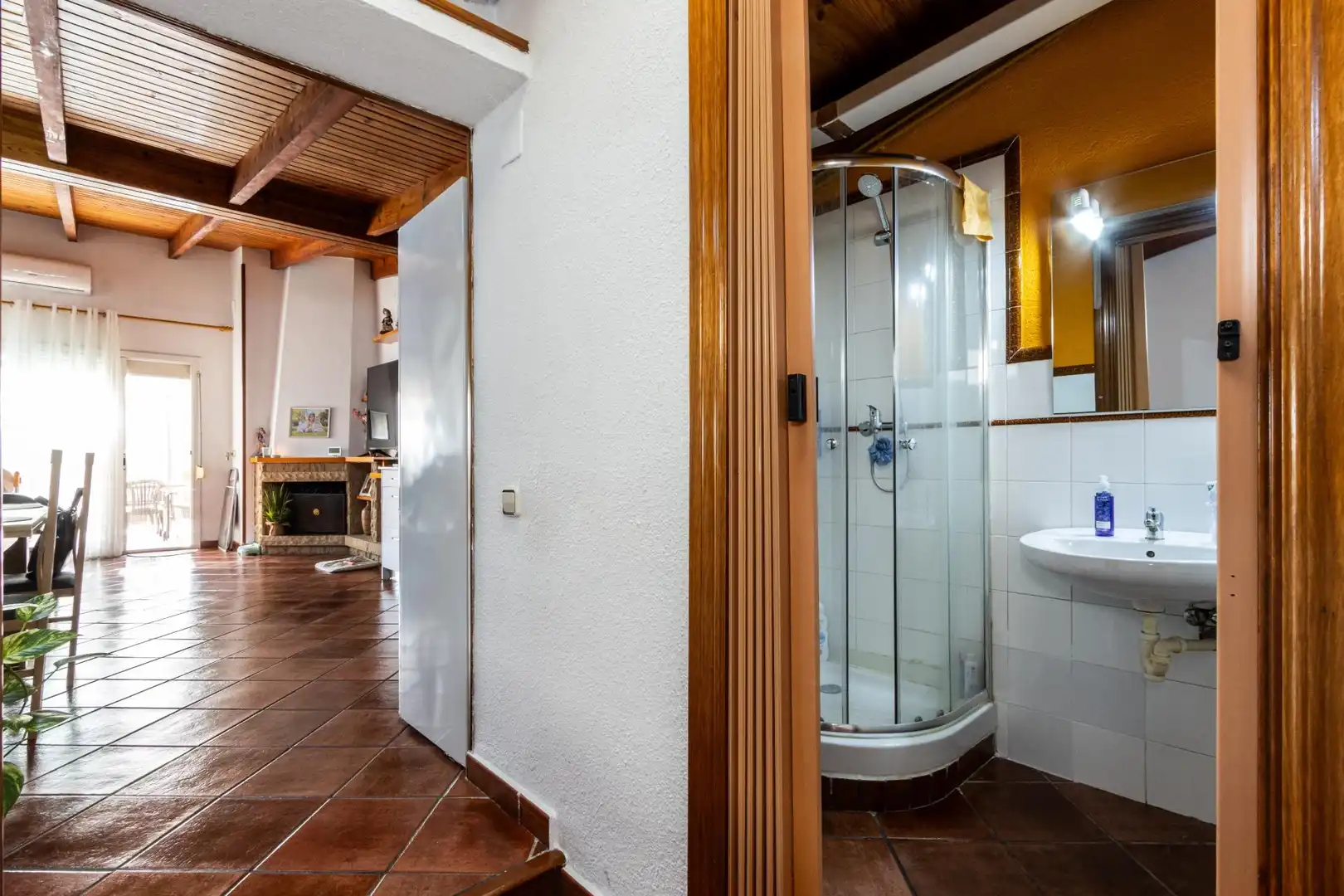 Bany de Casa o xalet en venda en Sabadell amb Aire condicionat, Calefacció i Terrassa