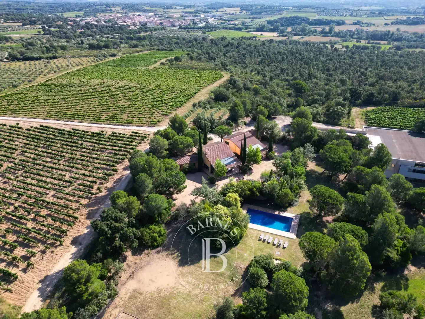 Garden of Country homes for sale in Capmany  with Heating, Private garden and Swimming Pool