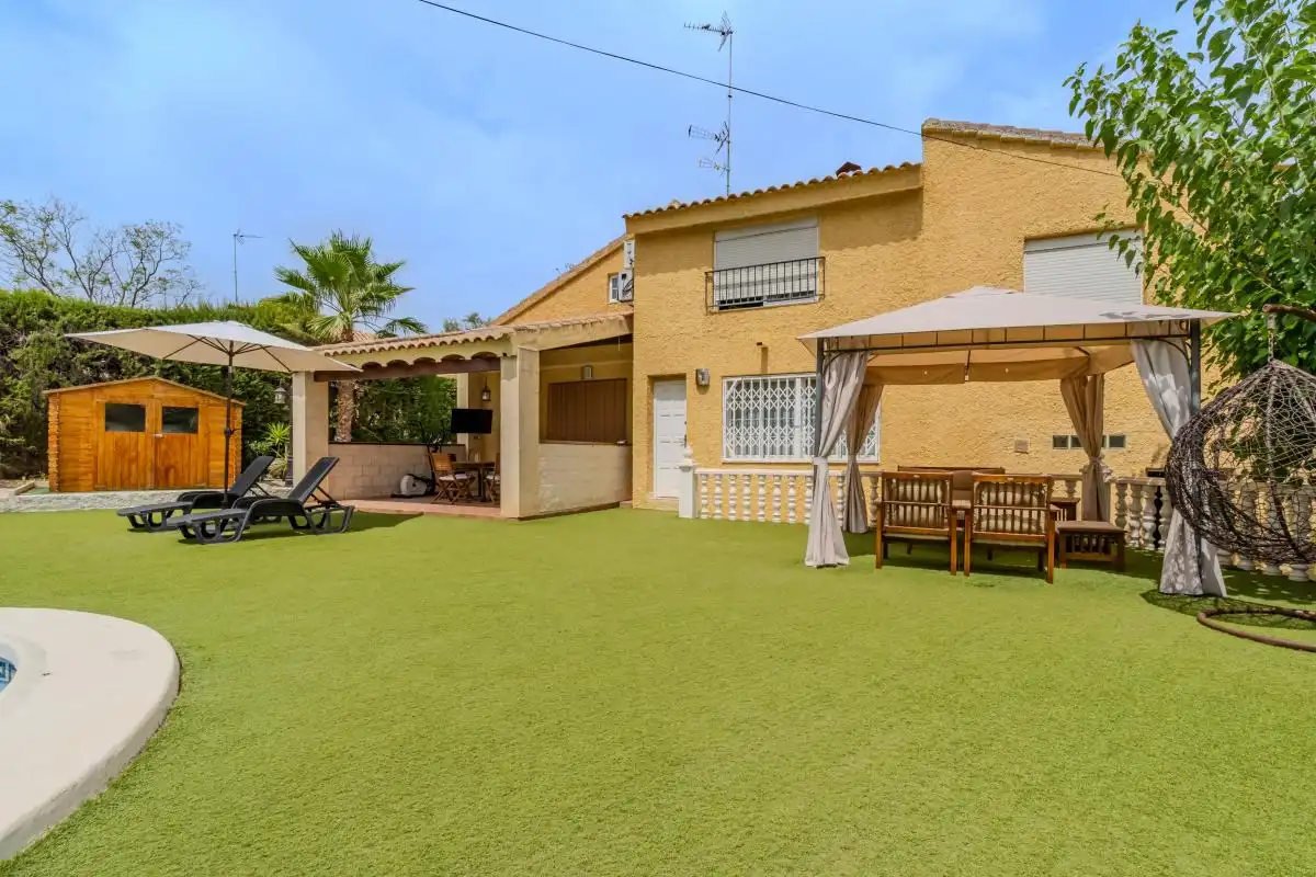 Jardí de Casa o xalet en venda en Las Torres de Cotillas amb Aire condicionat, Calefacció i Terrassa