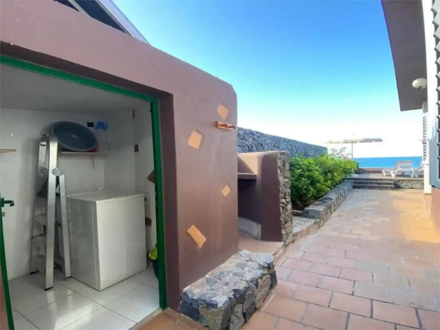 Vista exterior de Casa o chalet de alquiler en Valle Gran Rey con Amueblado y Balcón