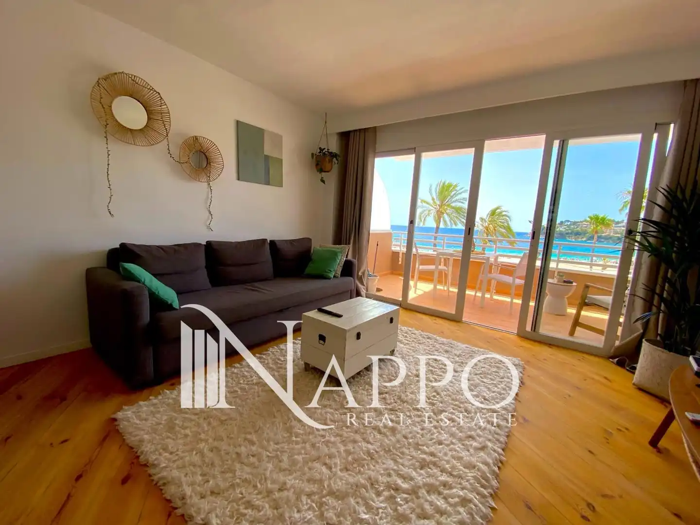 Living room of Flat for rent in Calvià  with Air Conditioner, Heating and Terrace