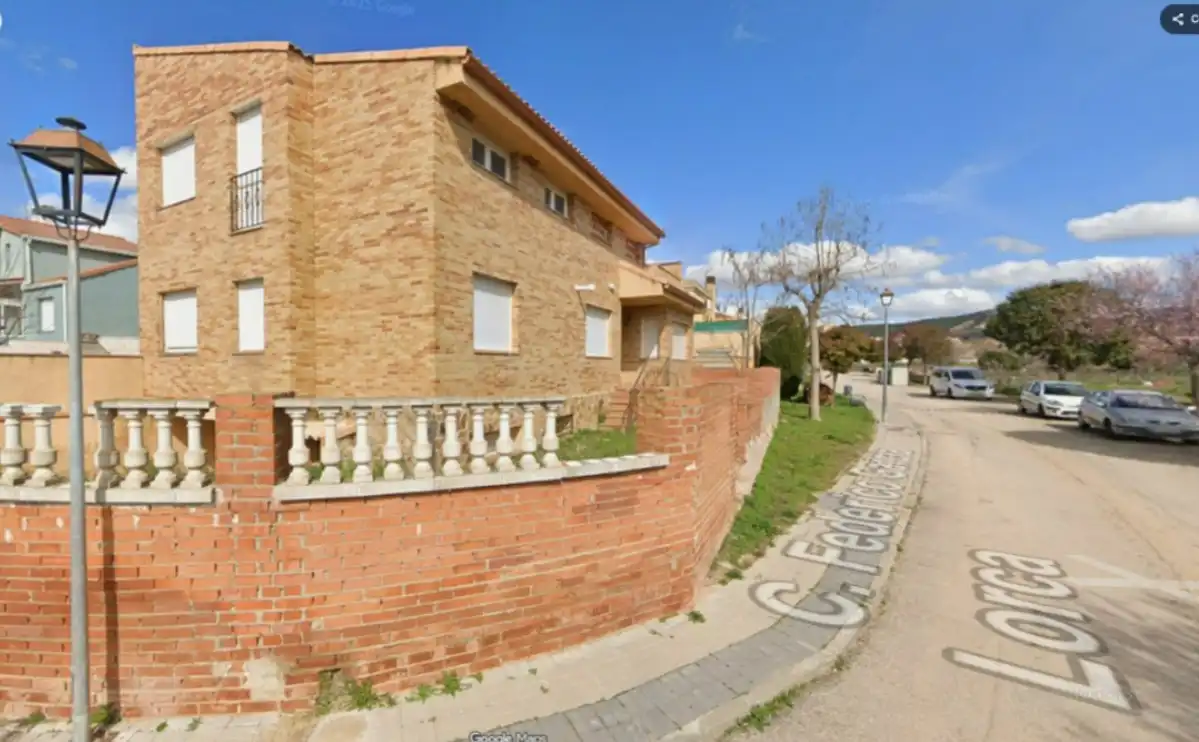 Exterior view of Houses for sale in Tórtola de Henares  with Private garden, Terrace and Storage room