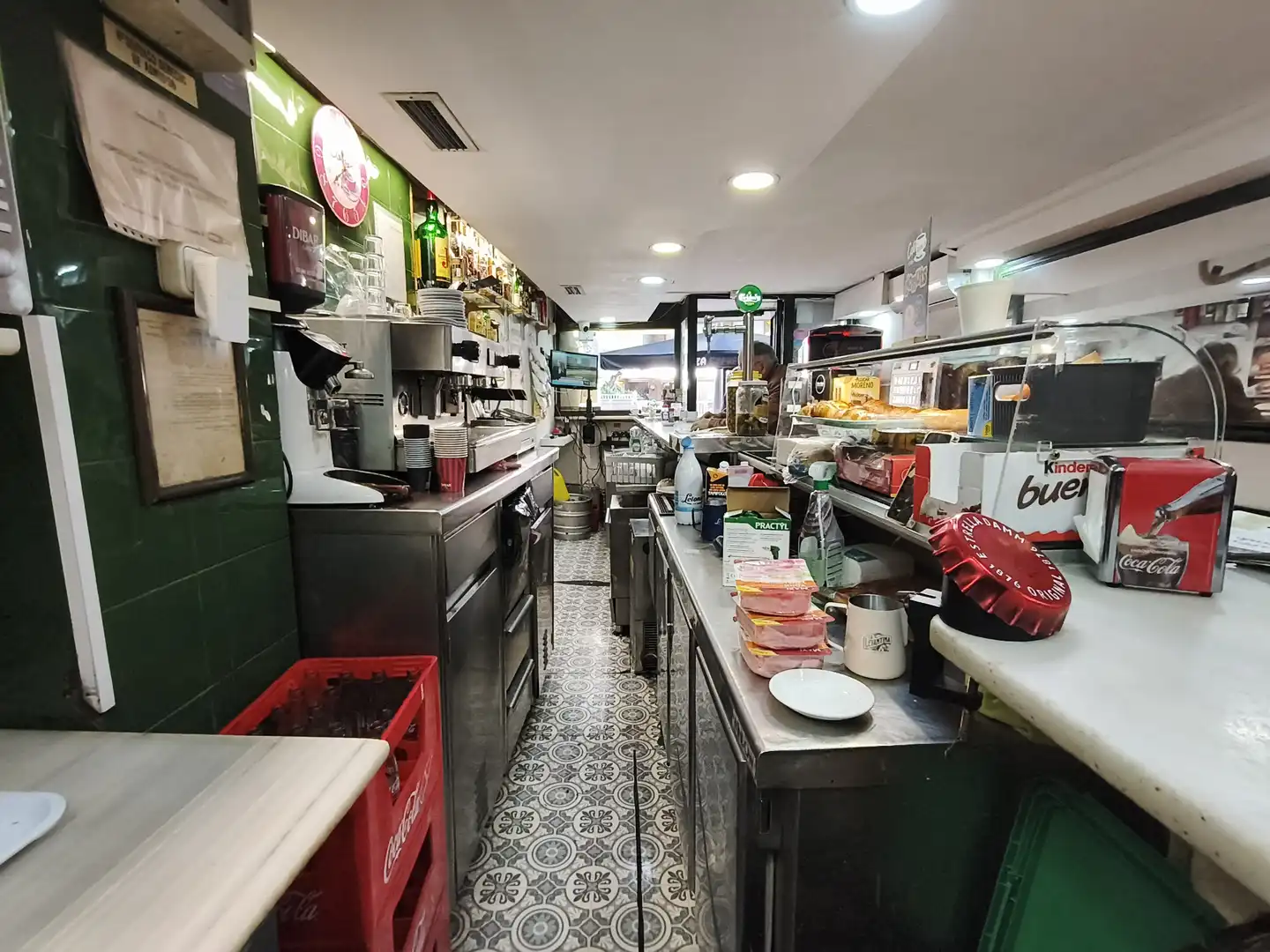 Cocina de Local en traspaso en Barcelona con Aire acondicionado y Amueblado