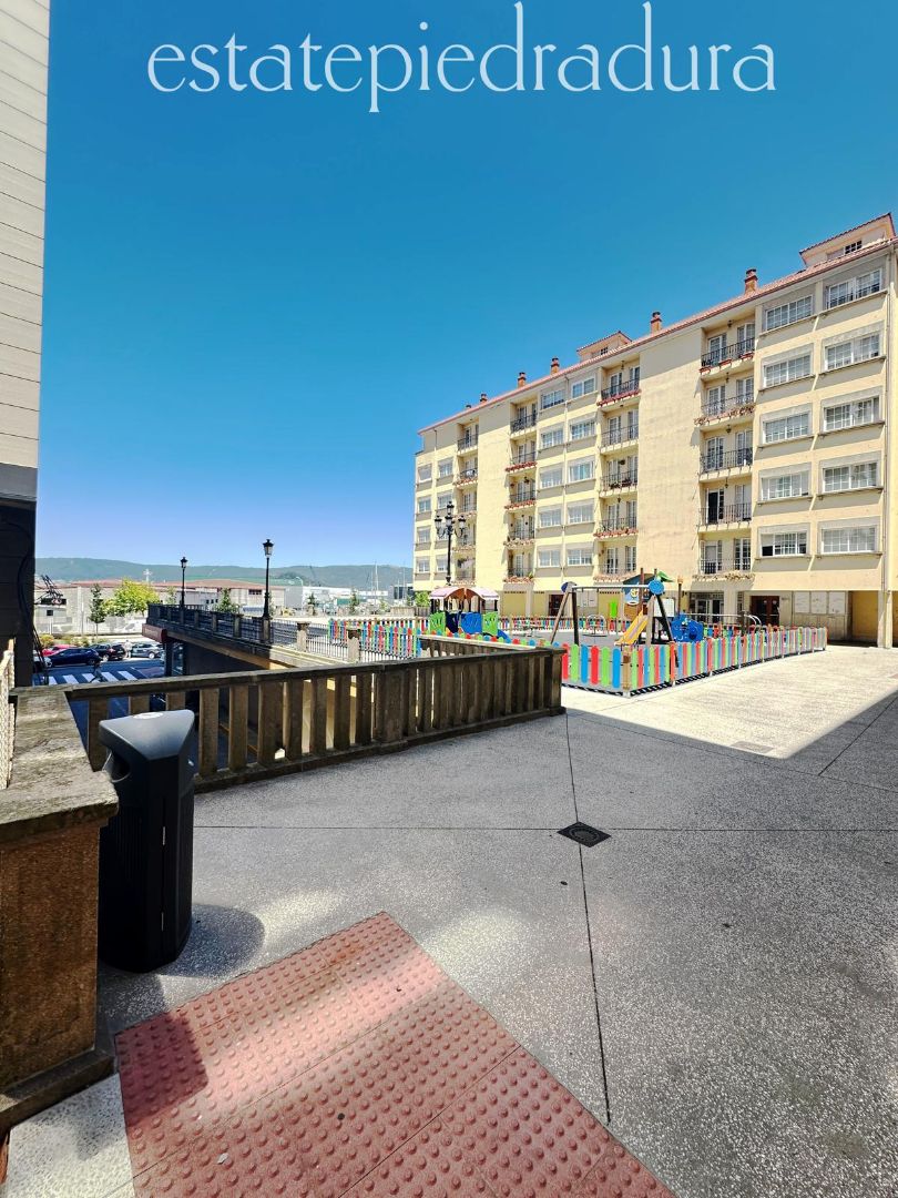 Terrace of Flat for sale in Marín  with Furnished, Oven and Washing machine
