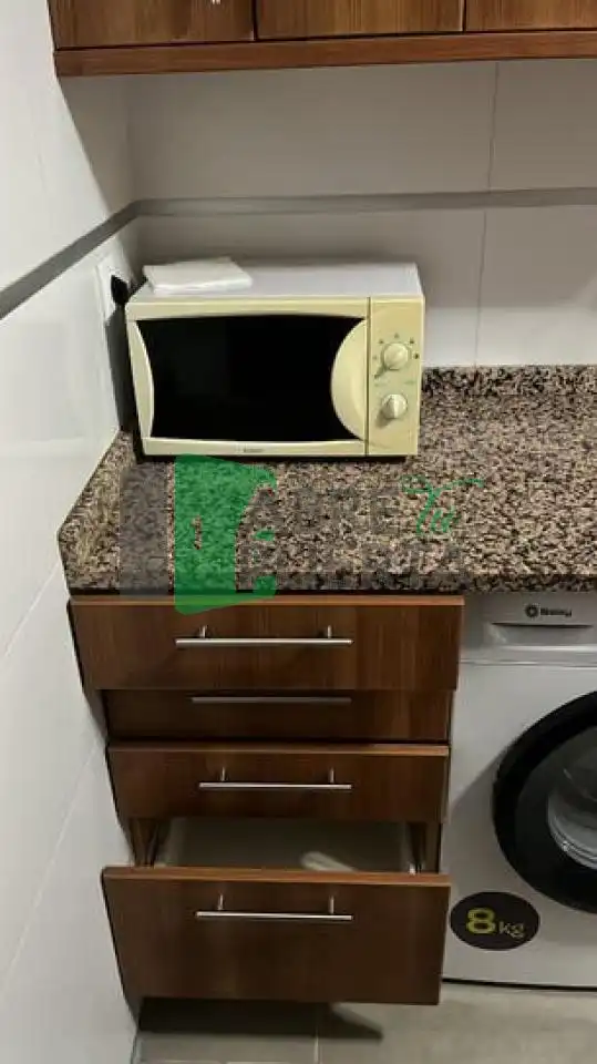 Cocina de Piso de alquiler en Ourense Capital  con Calefacción, Trastero y Amueblado