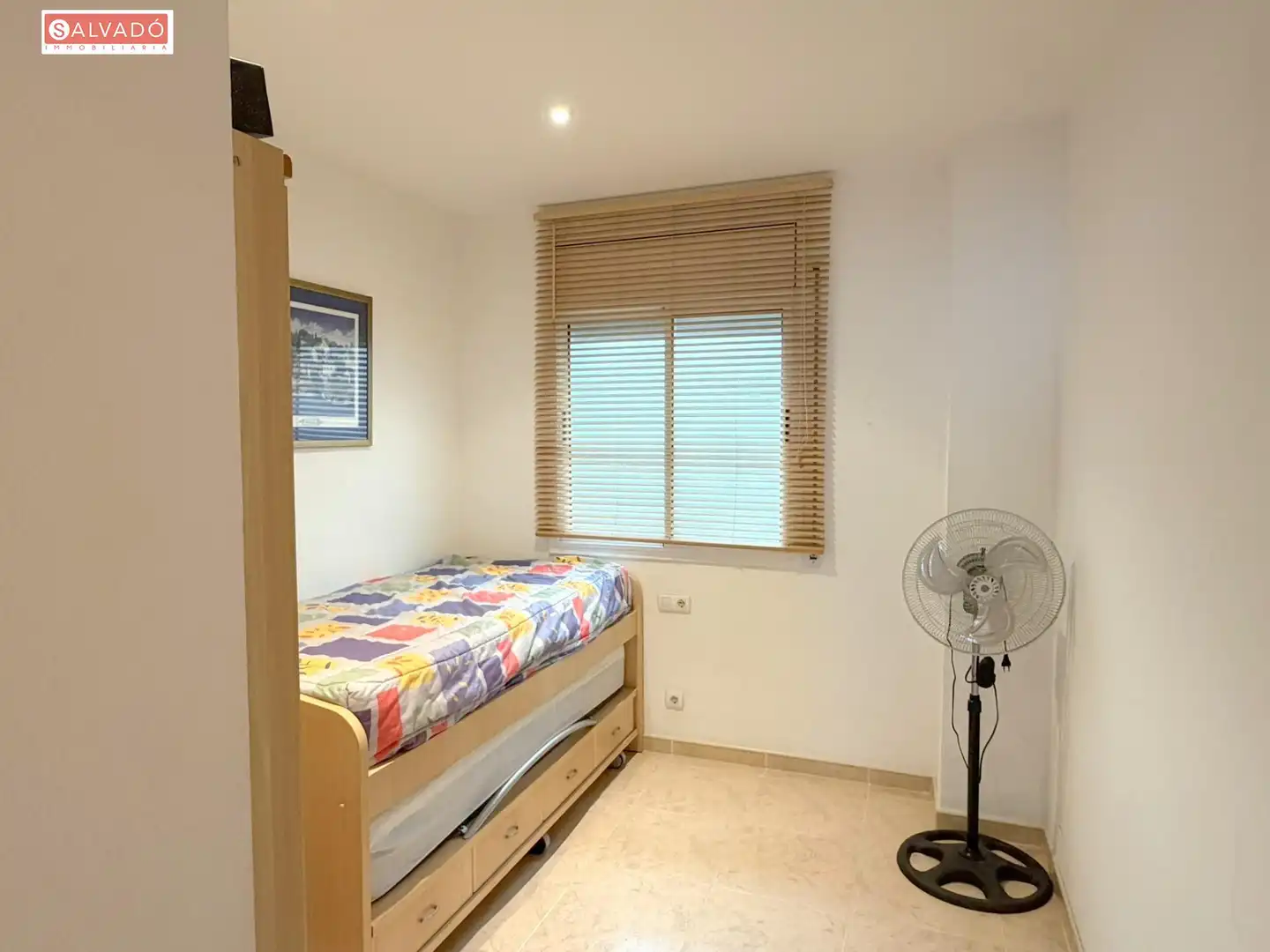 Schlafzimmer von Wohnung zum Verkauf in Calafell mit Klimaanlage, Privatgarten und Terrasse