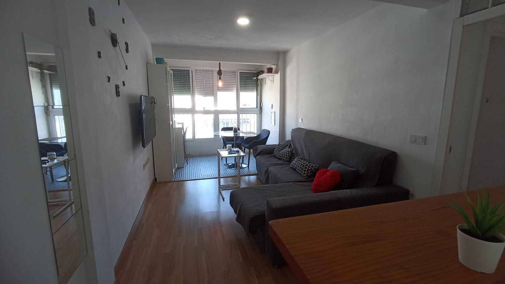 Sala d'estar de Pis en venda en  Sevilla Capital amb Aire condicionat
