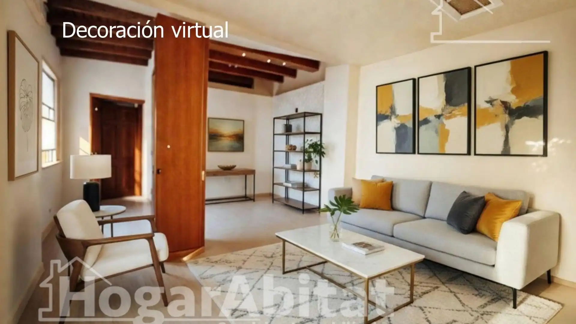 Living room of Flat for sale in Gandia  with Balcony