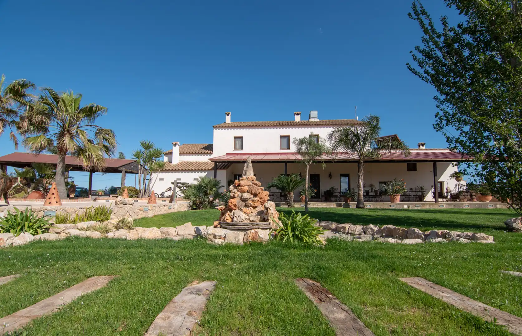 Jardí de Finca rústica en venda en Deltebre amb Aire condicionat, Jardí privat i Terrassa