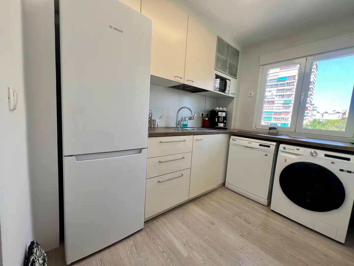 Kitchen of Flat for sale in Alicante / Alacant  with Air Conditioner, Heating and Terrace