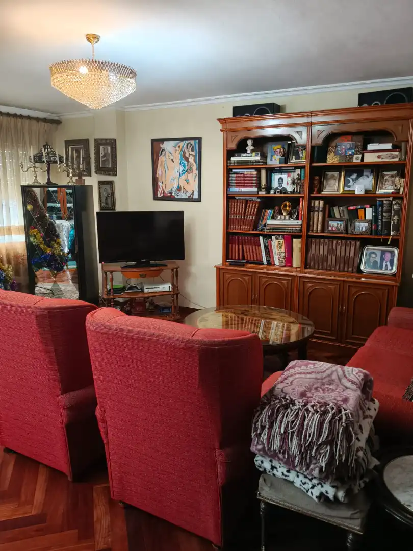 Wohnzimmer von Wohnung zum Verkauf in Lugo mit Heizung, Terrasse und Möbliert