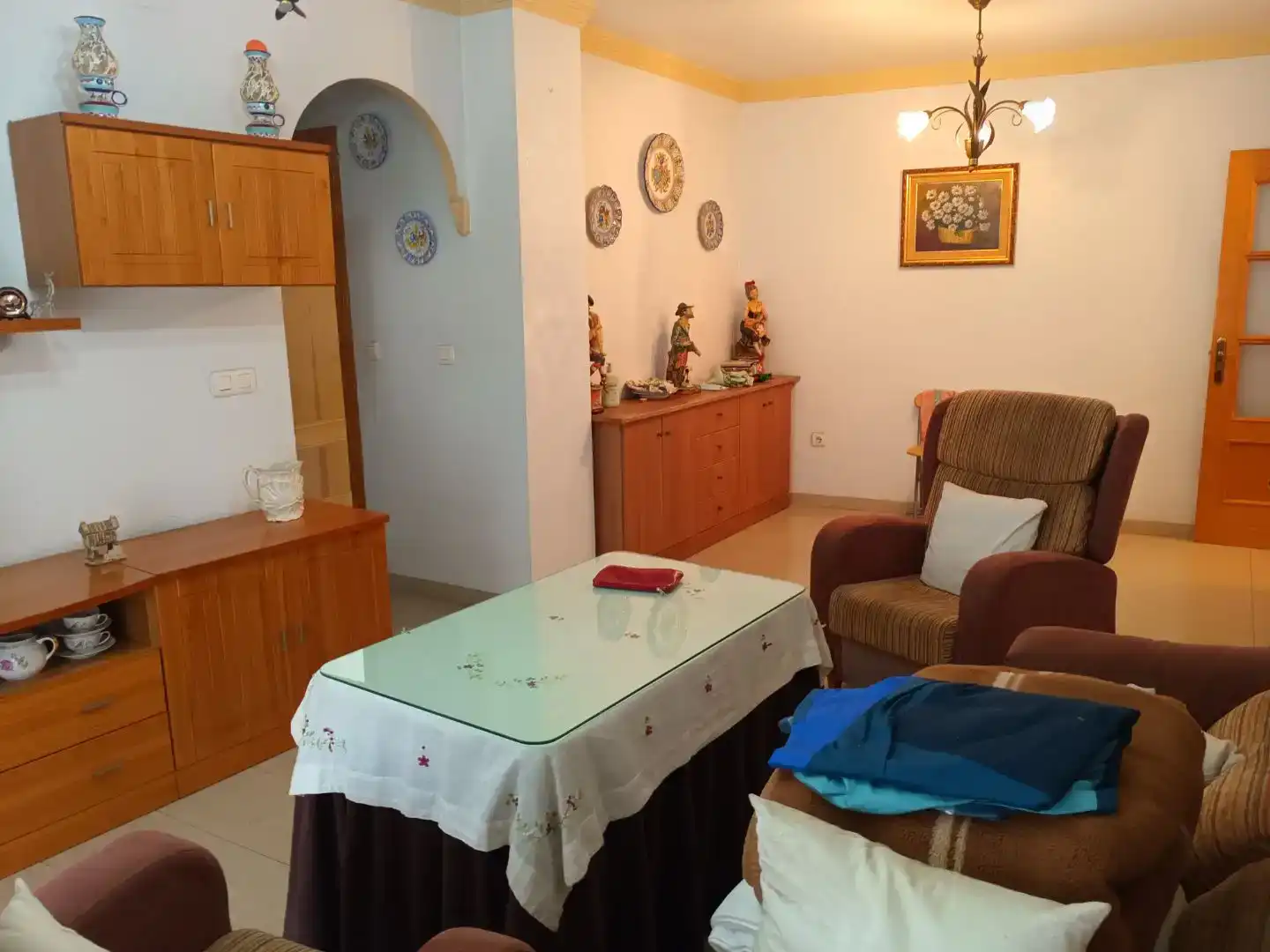 Sala d'estar de Pis en venda en Salobreña amb Balcó