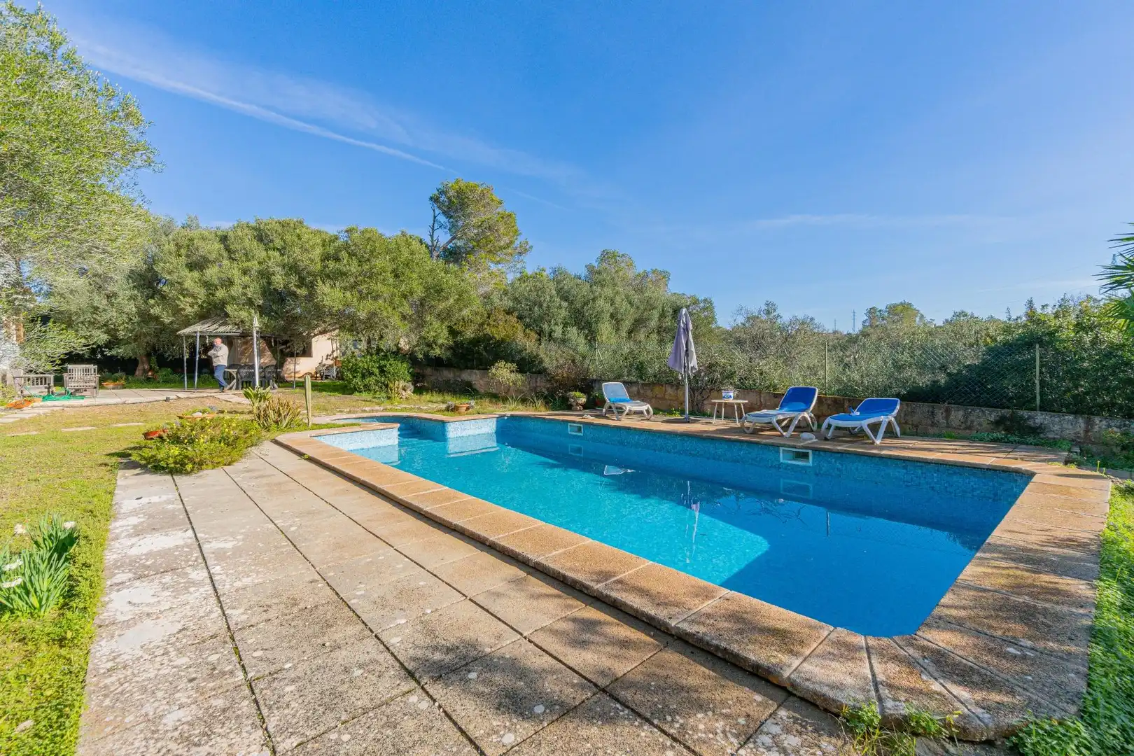 Piscina de Casa o xalet en venda en Marratxí amb Aire condicionat, Calefacció i Jardí privat