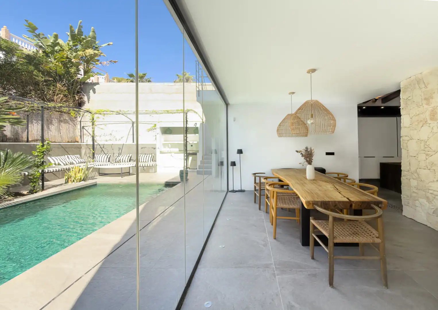Terrassa de Casa o xalet en venda en Marbella amb Aire condicionat, Jardí privat i Terrassa