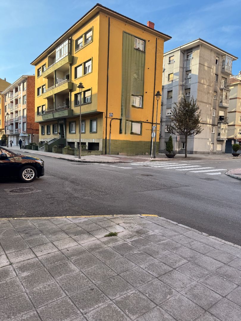 Exterior view of Flat for sale in Avilés  with Heating, Parquet flooring and Terrace