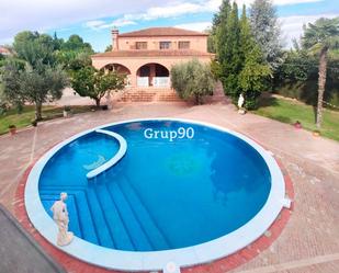 Swimming pool of Country house for sale in  Lleida Capital  with Heating, Terrace and Storage room