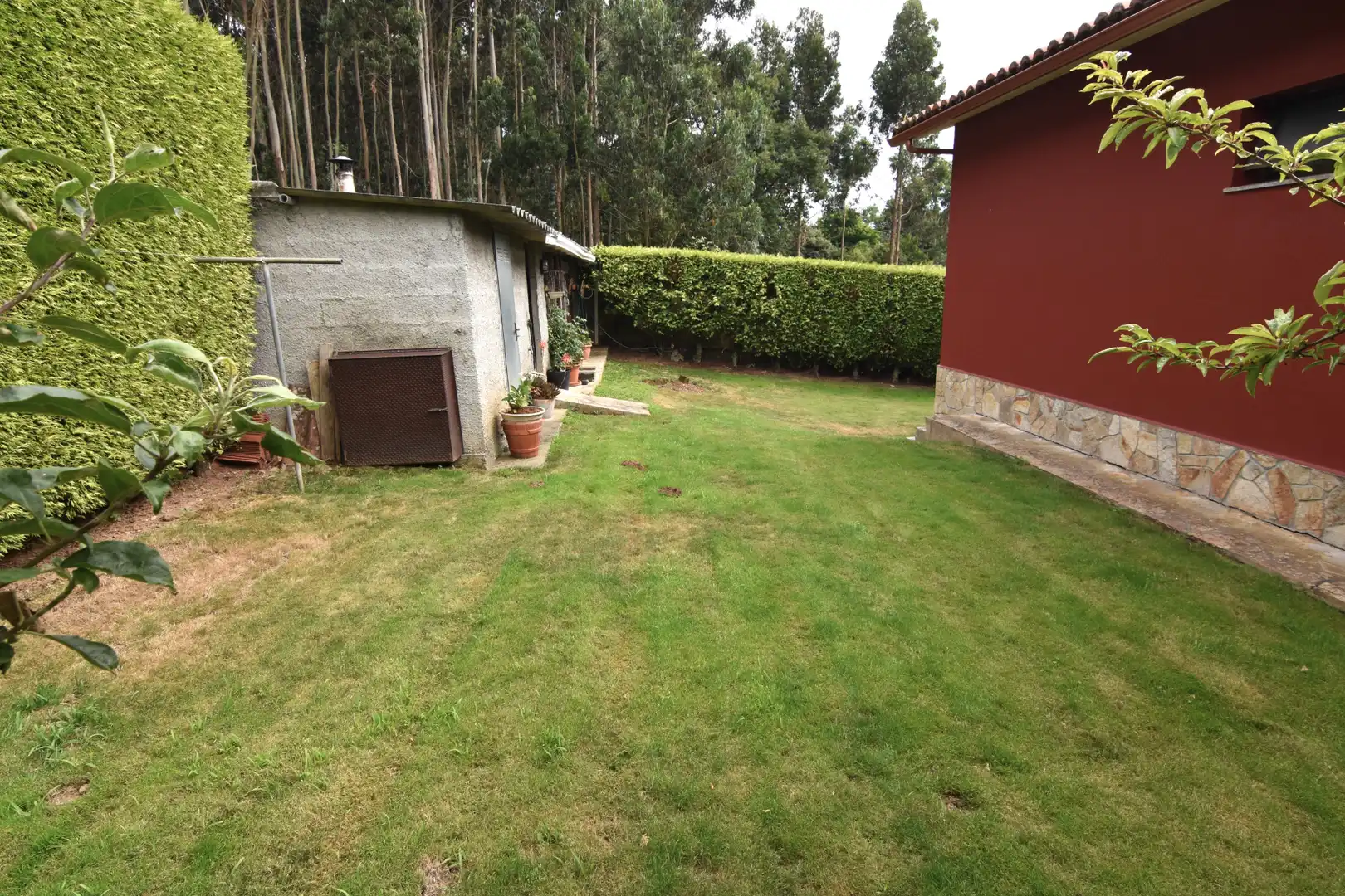 Jardín de Casa o chalet en venta en Oleiros con Calefacción, Jardín privado y Parquet