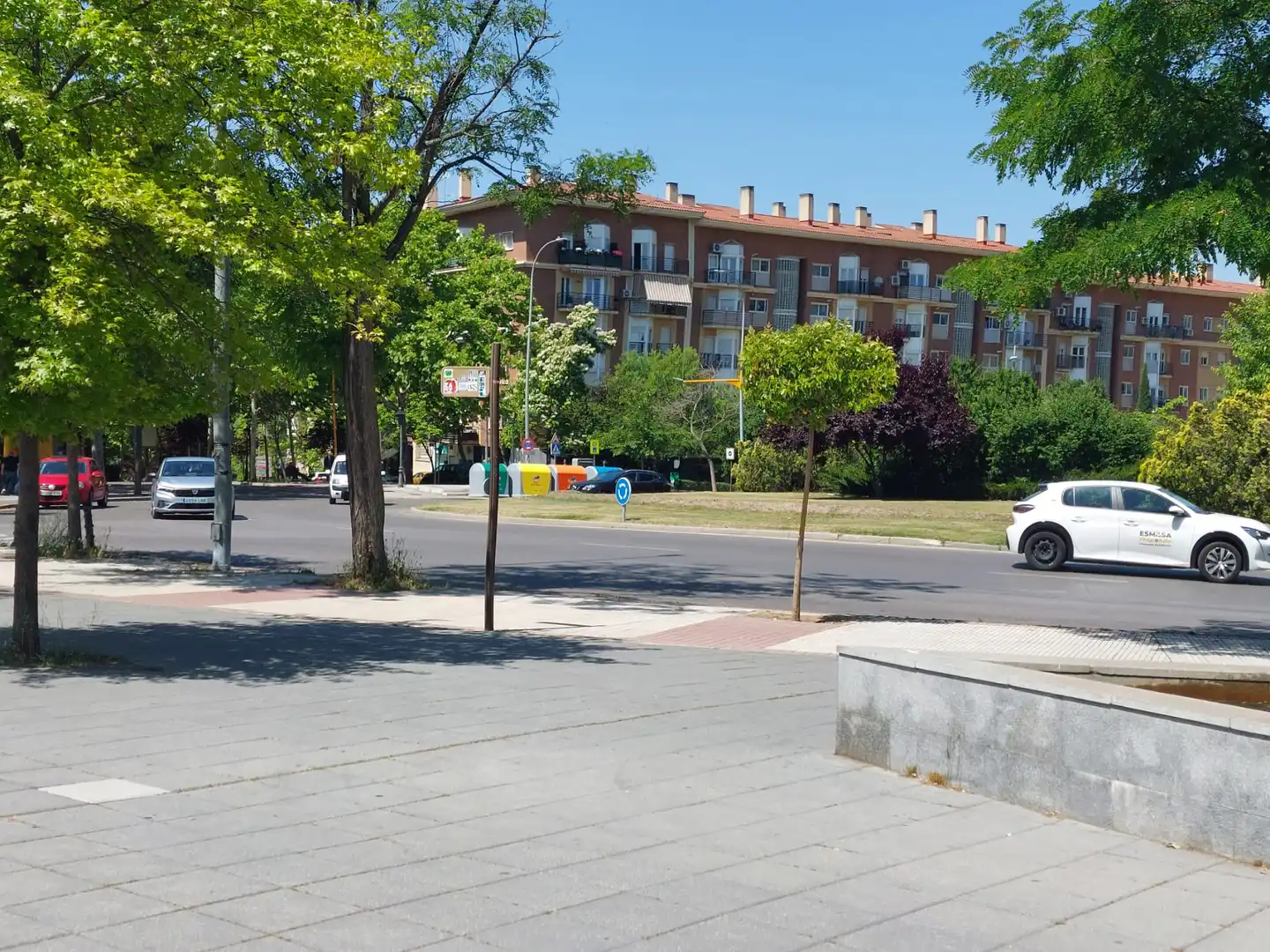 Vista exterior de Garatge en venda en Alcorcón