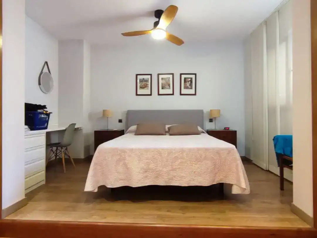 Schlafzimmer von Wohnung zum Verkauf in Tavernes de la Valldigna mit Klimaanlage und Balkon