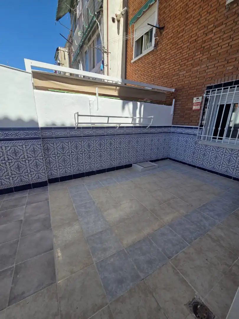 Terraza de Piso de alquiler en Madrid con Calefacción, Amueblado y Se aceptan mascotas