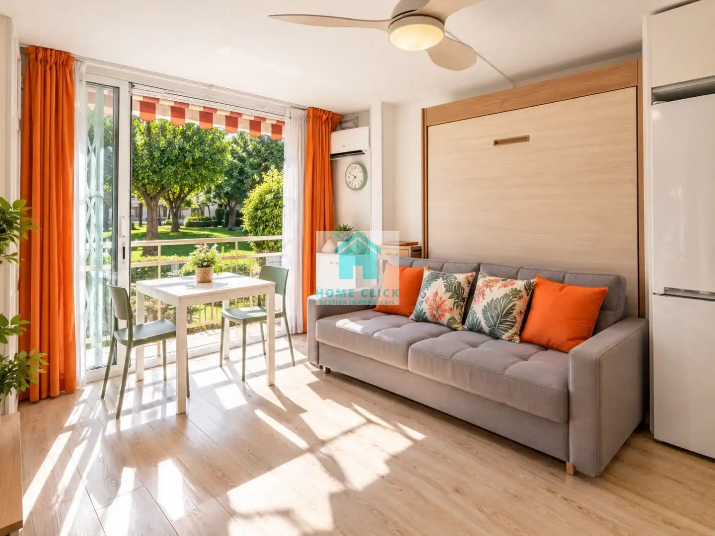 Wohnzimmer von Wohnung zur Miete in Mar i Camp - Platja dels Capellans 