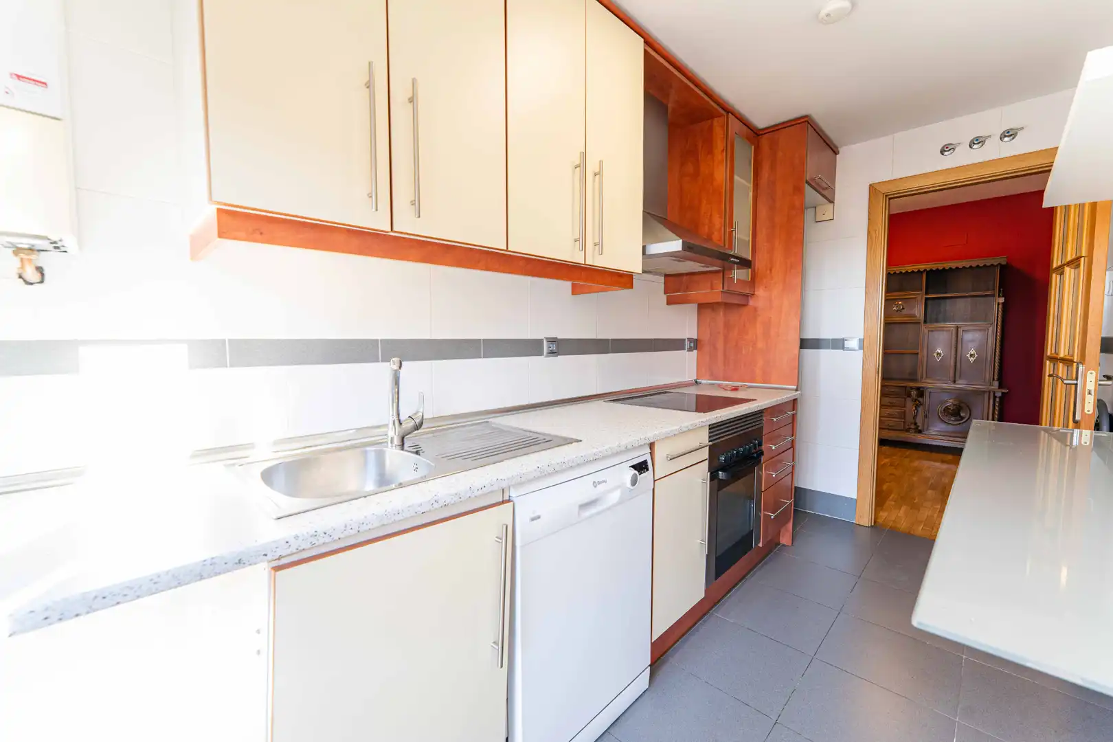 Kitchen of Flat for sale in Arroyomolinos (Madrid)  with Air Conditioner, Heating and Private garden