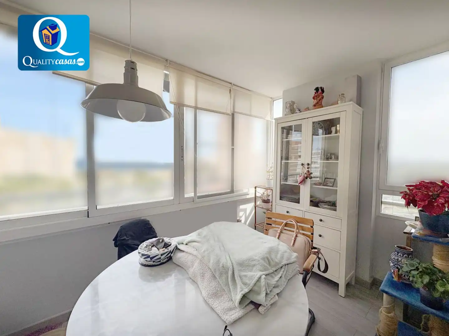 Bedroom of Flat for sale in El Campello  with Air Conditioner, Storage room and Community pool